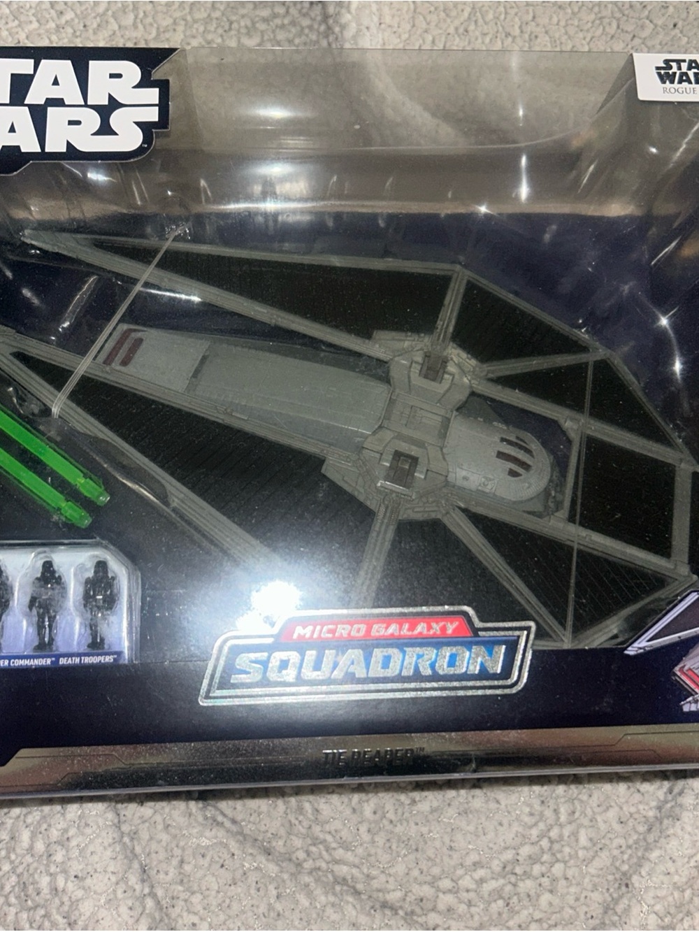 Star Wars Micro Galaxy Squadron TIE Reaper SEALED Rogue One Set #0204 Series 3